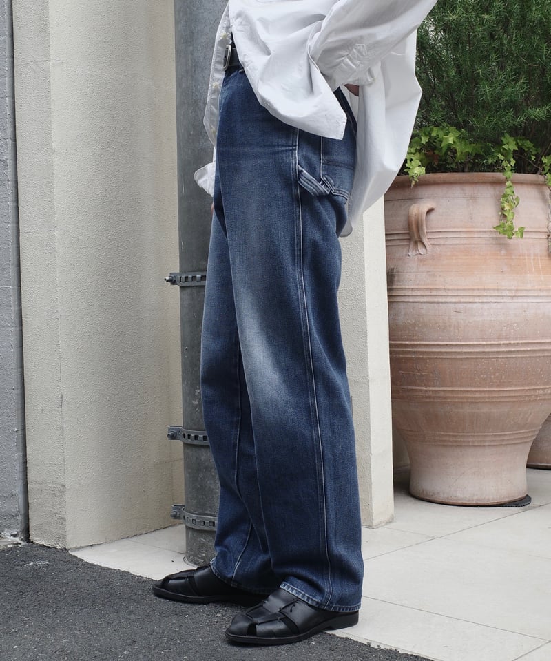 90s Armani Jeans Denim Painter Pants -Made in I
