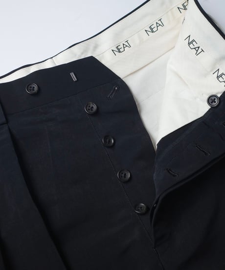 NEAT Peach Grosgrain Wide -Black
