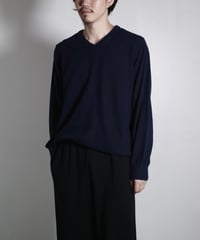 L.L.Bean High gauge V-Neck Knit -6