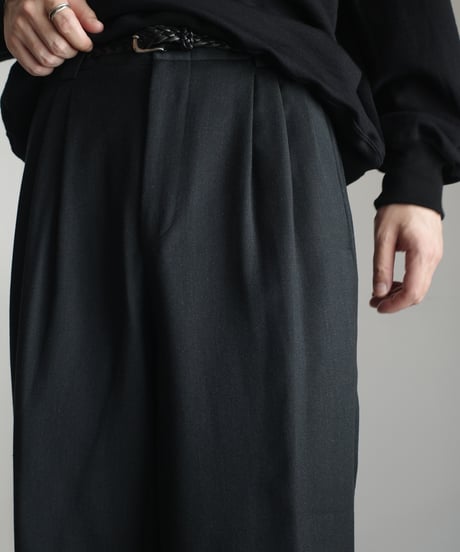 90-00s Euro Slacks Shorts -4