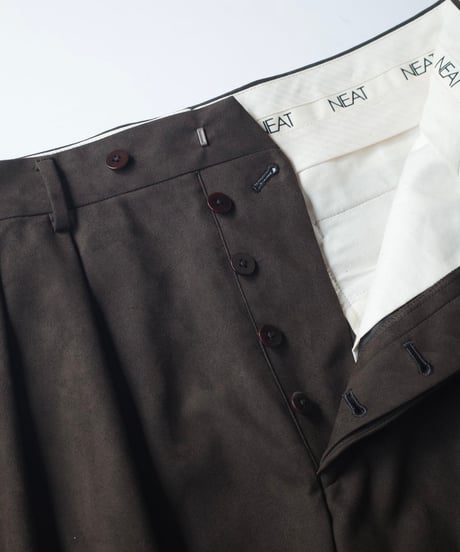 NEAT / Like a Suede Wide - Dark Brown