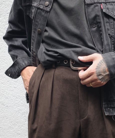 NEAT / Like a Suede Wide - Dark Brown