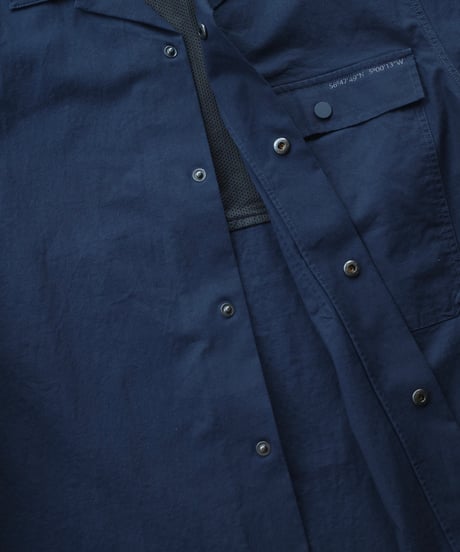 Marks & Spencer Cotton Ripstop Open Collar Shirt