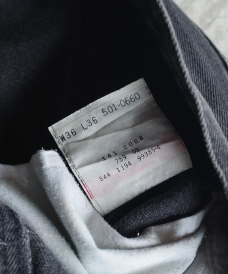 Big Size 94's Levi’s 501 Black "Made in USA" -2