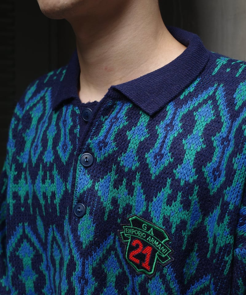 90's Emporio Armani Various Wool Knit -3 | DAMA