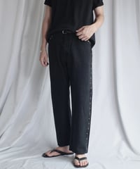 Wrangler Studded Black Denim -3 Made in Mexico