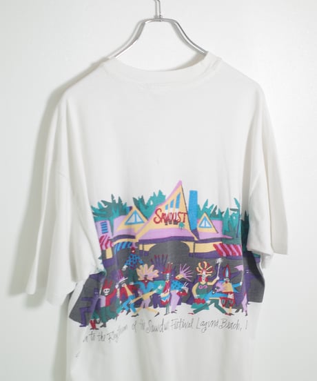90's Festival Design T-Shirt -16 Made in USA