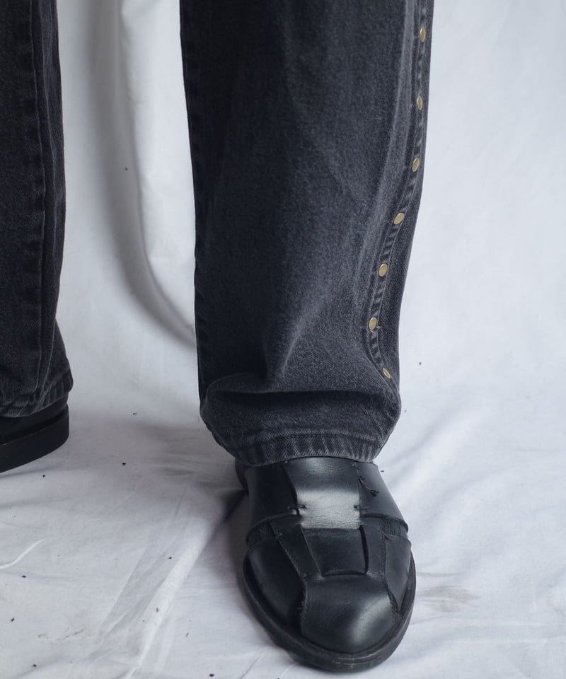 Wrangler Studded Black Denim -9 | DAMAGEDONE 2nd