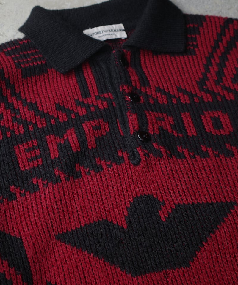 90's Emporio Armani Various Wool Knit -2 | DAMA