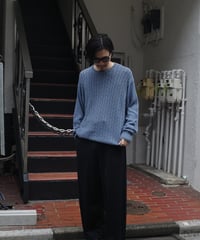 90-00s Valentino Various Cotton Knit -3 Made in Italy