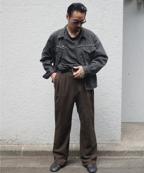 NEAT / Like a Suede Wide - Dark Brown