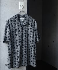 Marks & Spencer Linen Blend Geometric Print Shirt