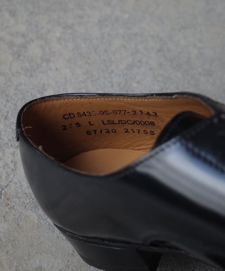British Army Plane-toe Leather Officer Shoes -5 27.5cm