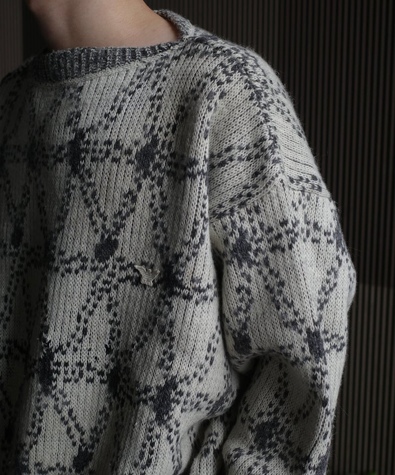 90's Emporio Armani Various Wool Knit -Made in