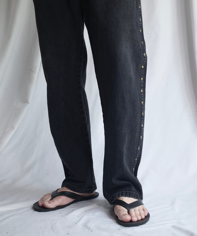 Wrangler Studded Black Denim -9 | DAMAGEDONE 2nd