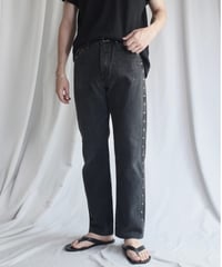 Wrangler Studded Black Denim -6 Made in Mexico