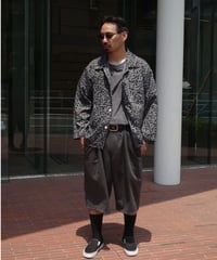 Korean Army Dalmatian camo L/S "Reactive Dye" Open collar shirts