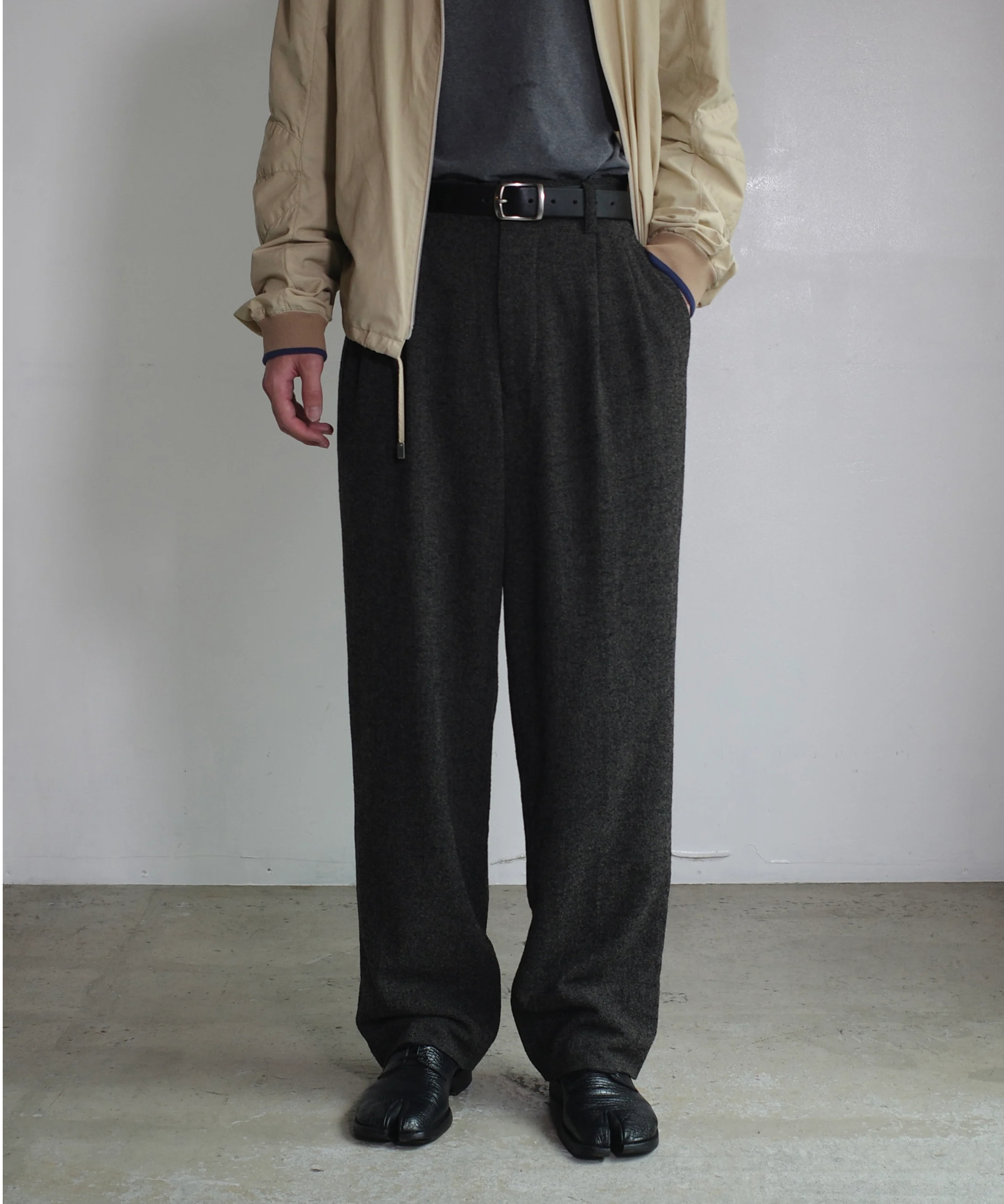 98's ISSEY MIYAKE MEN Wide Slacks | DAMAGEDONE 2nd