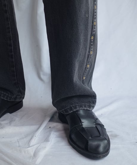 Wrangler Studded Black Denim -4