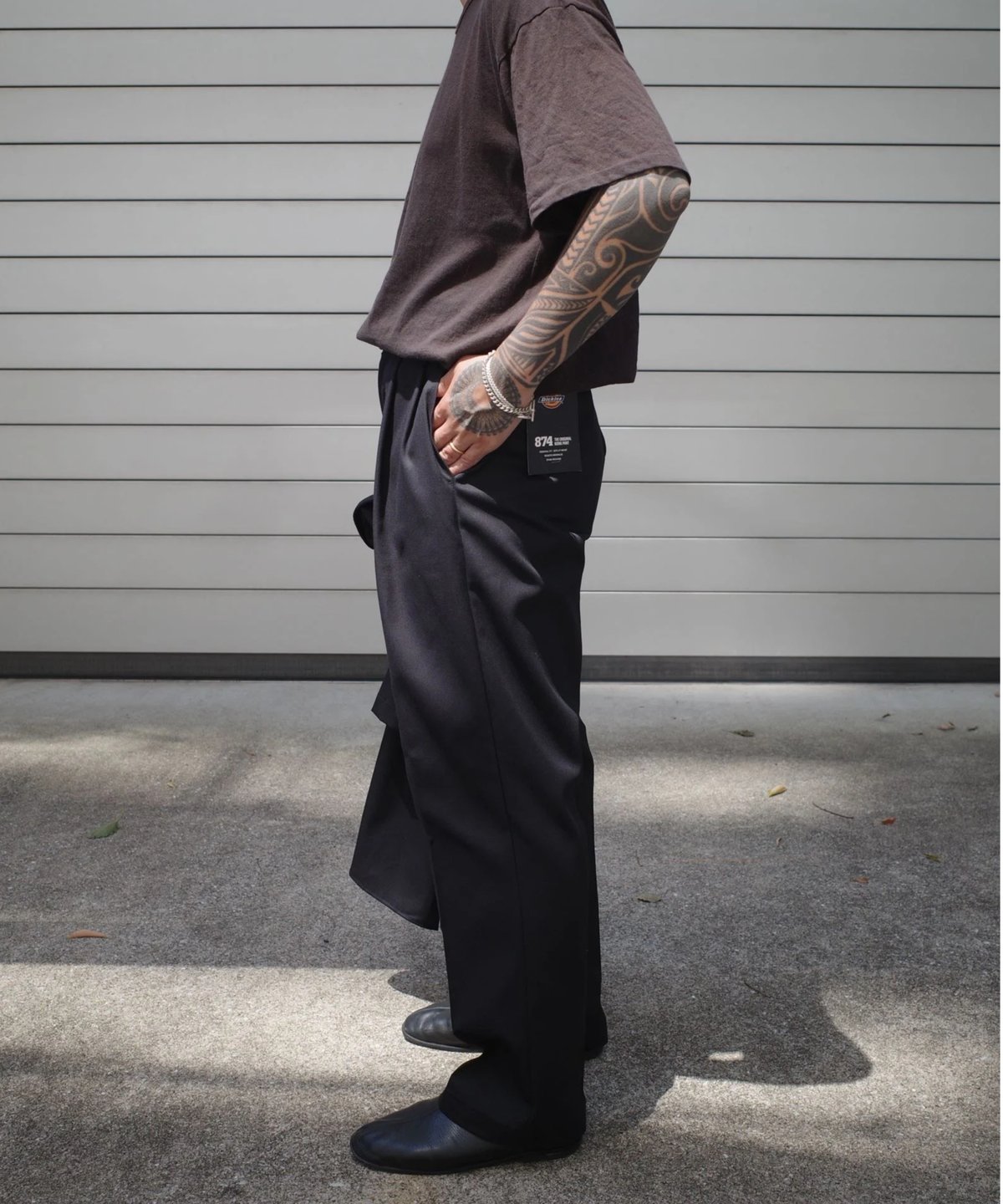 パンツ Dickies Costomed 874 2-Tuck Pants Black Dickies Customized 874 2-Tuck Pants -Black | DA