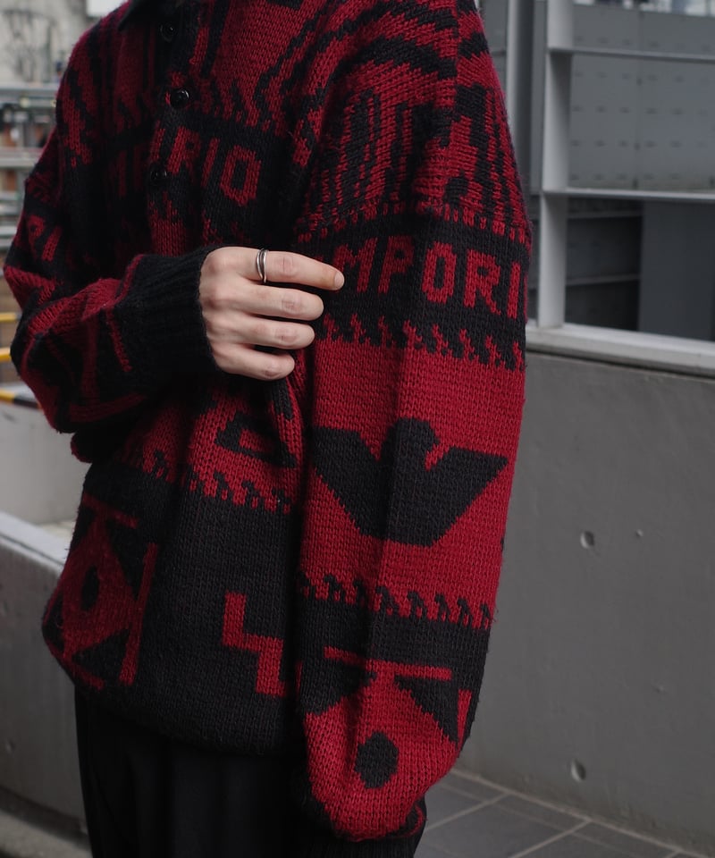 90's Emporio Armani Various Wool Knit -2 | DAMA