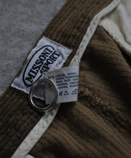 Missoni Sport Corduroy Pants #2 -Made in Italy
