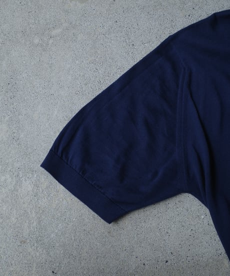 John Smedley "NOAH" Sea Island Cotton Skipper Knit