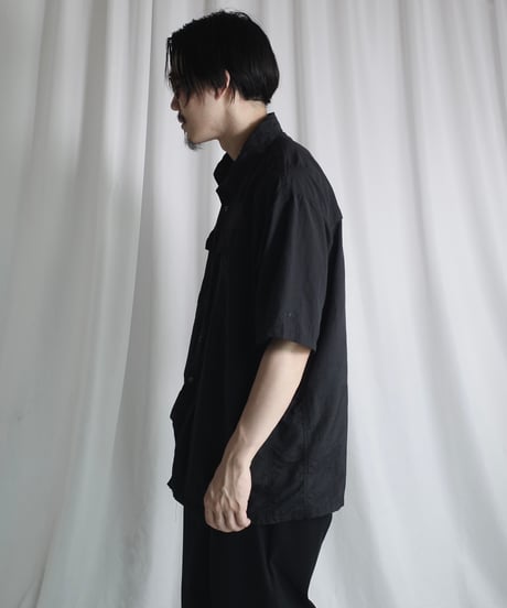 American Outback Nylon Black S/S Shirts -4