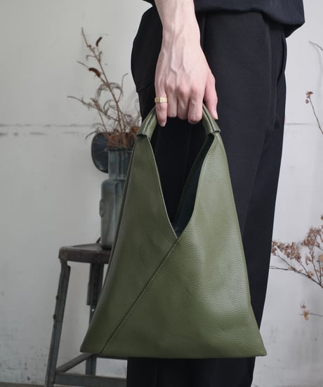 MARLON FIRENZE Calf Leather MINI GISELLE -Army