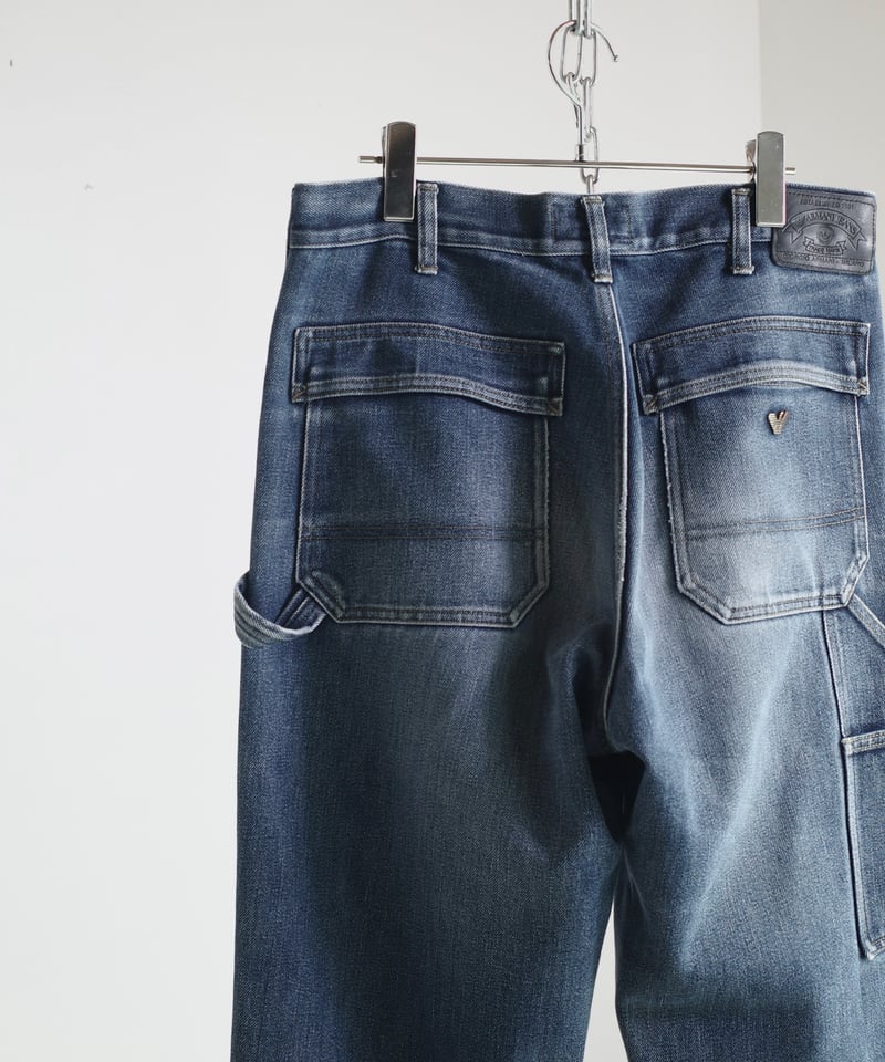 90s Armani Jeans Denim Painter Pants -Made in I