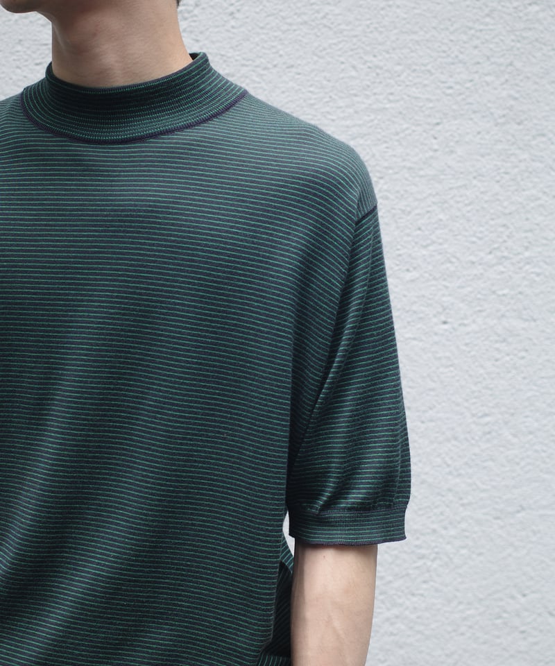 JOHN SMEDLEY Sea  Cotton ニット M JOHN SMEDLEY Sea Cotton ニット M ジョンスメドレー JOHN SMEDLEY