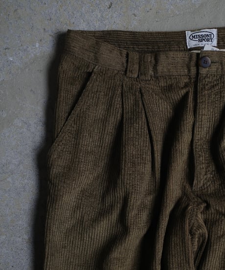 Missoni Sport Corduroy Pants #2 -Made in Italy
