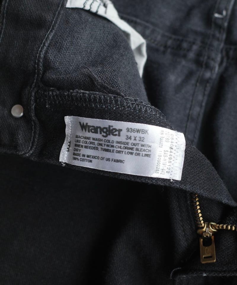 Wrangler Studded Black Denim -2 | DAMAGEDONE 2nd