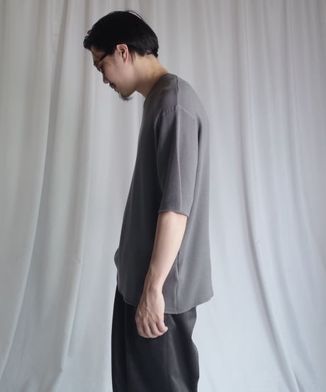 John Smedley Evan Textured Knit T-Shirt #1