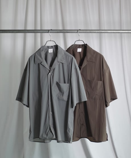 SEABEES Zero Gravity Nylon Open Coller Short Sleeve Shirts