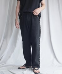 Wrangler Studded Black Denim -1 Made in USA