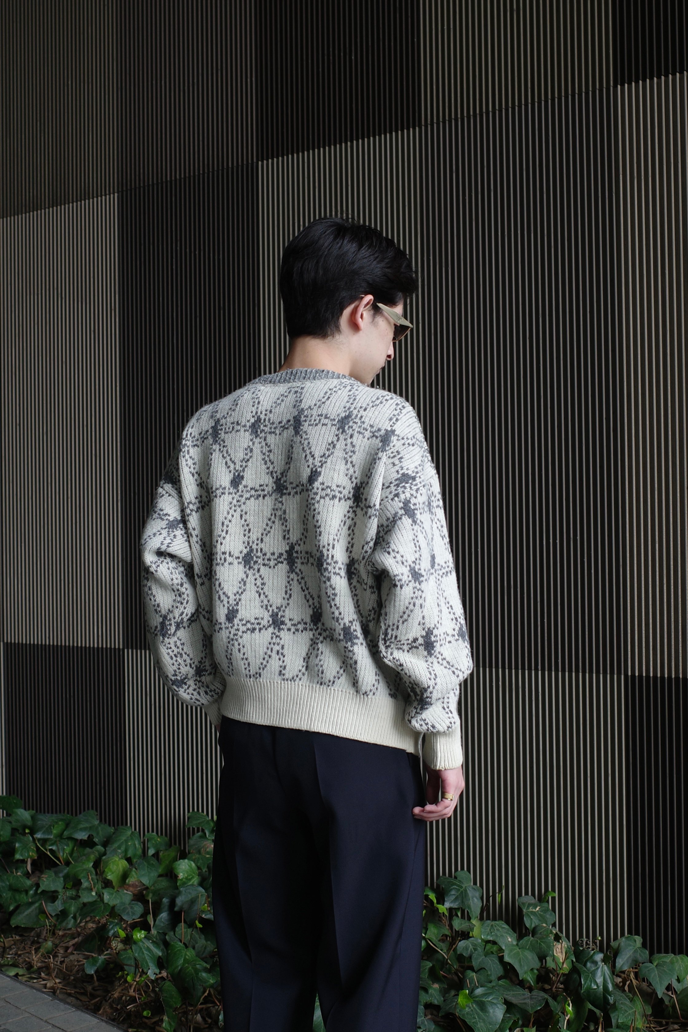90's Emporio Armani Various Wool Knit -Made in