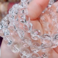 ♡レインボー入り水晶♡アイリスクウォーツ♡ブレスレット♡11ミリ玉♡0内径16cm以下変更可能♡