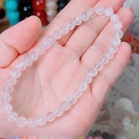 ♡幻影を宿す、世界にひとつだけの景色 ♡ゆうれい水晶♡幻影水晶♡アンクレット♡22〜25cm♡