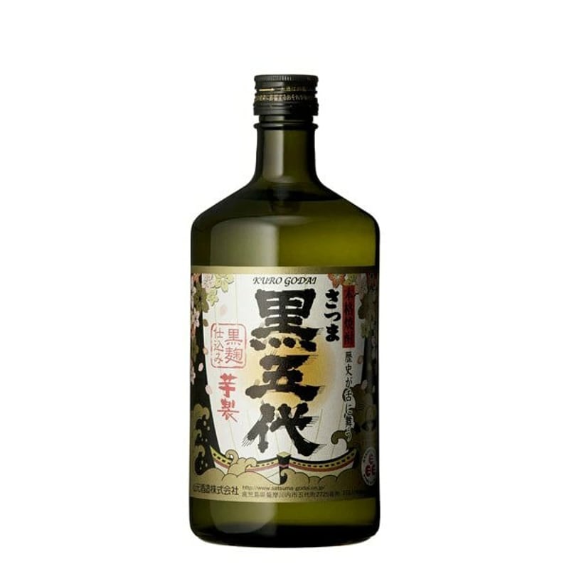 さつま黒五代 芋 25度 720ml 焼酎 芋 山元酒造 鹿児島県 | 酒の茶碗屋 本店