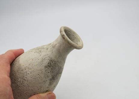 渡辺信史　w36徳利 炭化白