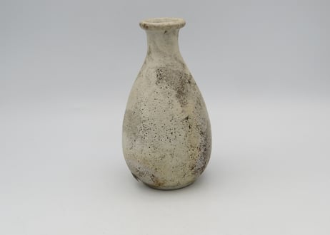 渡辺信史　w36徳利 炭化白