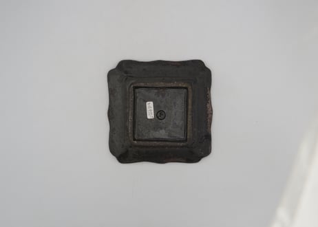 渡辺信史　w4綾花向付け 炭化黒