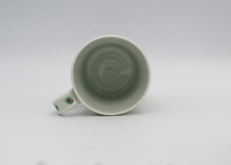 古川章蔵　色絵磁器花紋A2