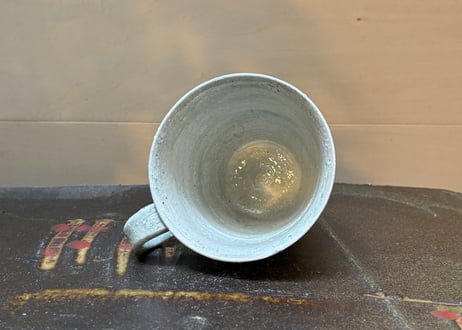 松尾三希子　半磁器色絵紫のマグC1