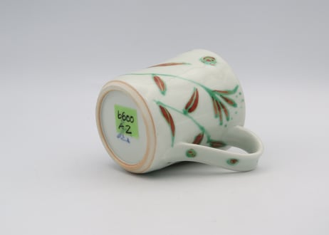 古川章蔵　色絵磁器花紋A2