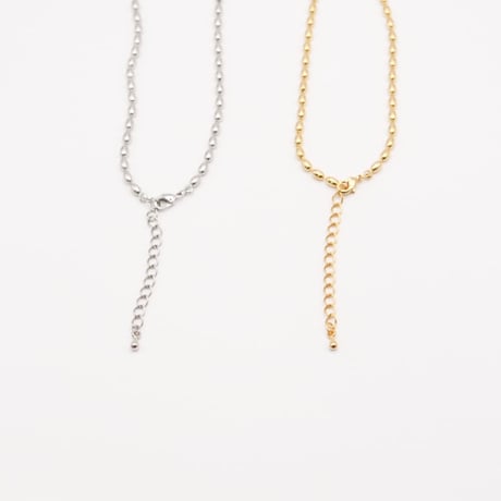 grain long necklace