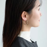 mini pearl loop pierce