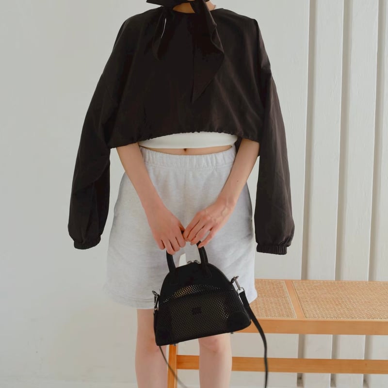 MESH BAG / black（pre-order） | DECOLLTE ACCESSORY