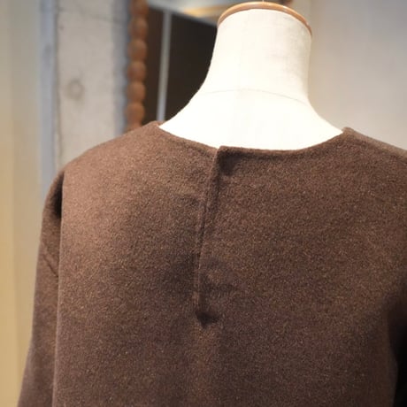 wool rever poncho